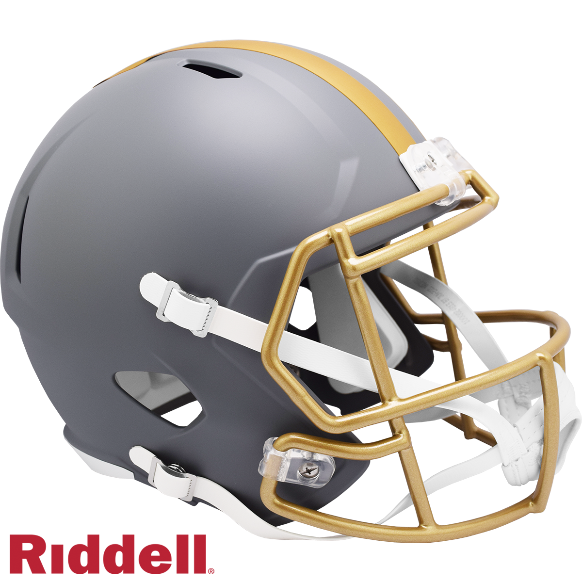 Cleveland Browns Helmet Riddell Replica Full Size Speed Style Slate Alternate