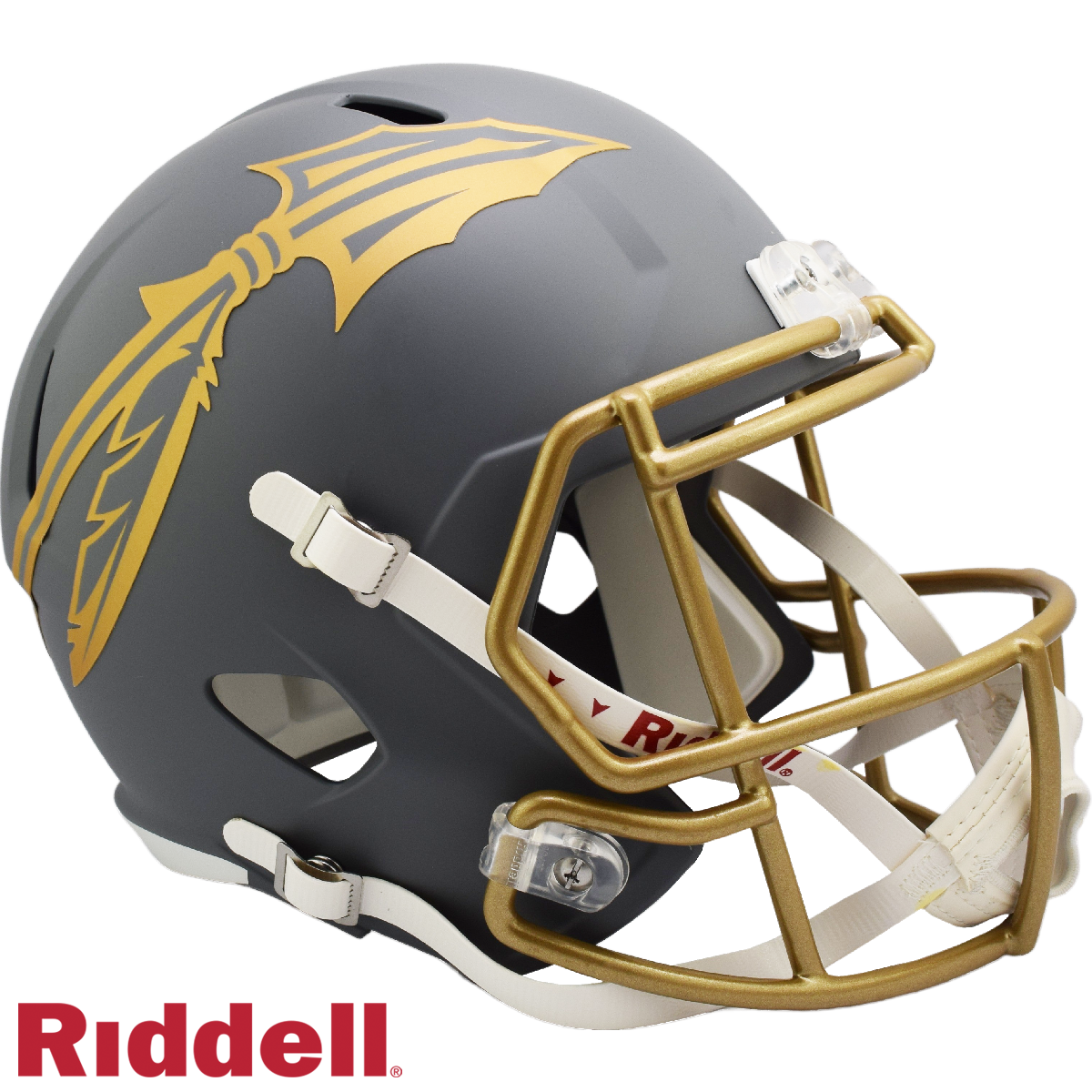 Florida State Seminoles Helmet Riddell Replica Full Size Speed Style Slate Alternate