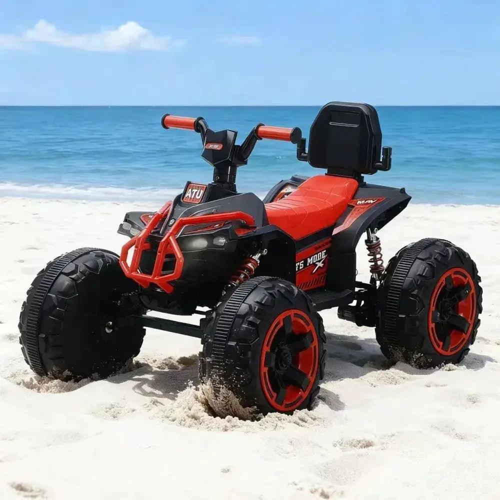 12V Ride On Toy ATV For Toddlers With Shock Absorption - ToylandEU™