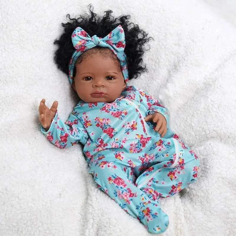 Risbecko 20 Inch Reborn Baby Doll Cute Soft Touch Gift - ToylandEU™