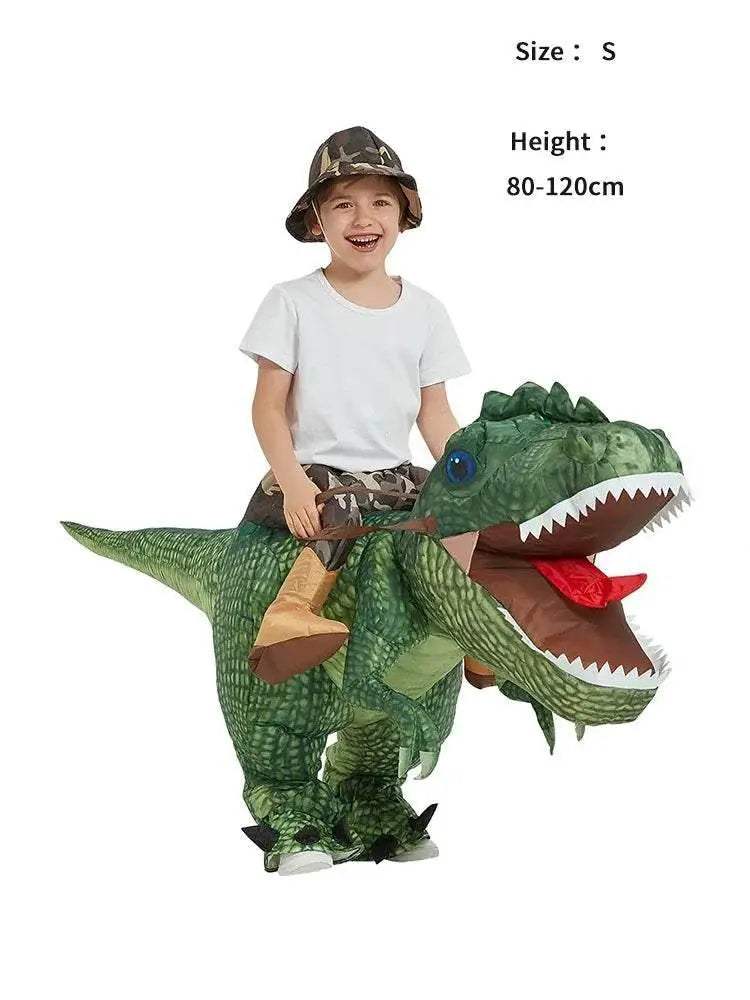 Roar into Fun: Inflatable T-Rex Costume for Halloween & Parties! - ToylandEU