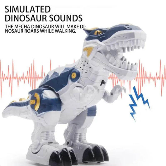 Roaring T-Rex Walking Action Figure Toy with Lights and Sounds for Kids - ToylandEU