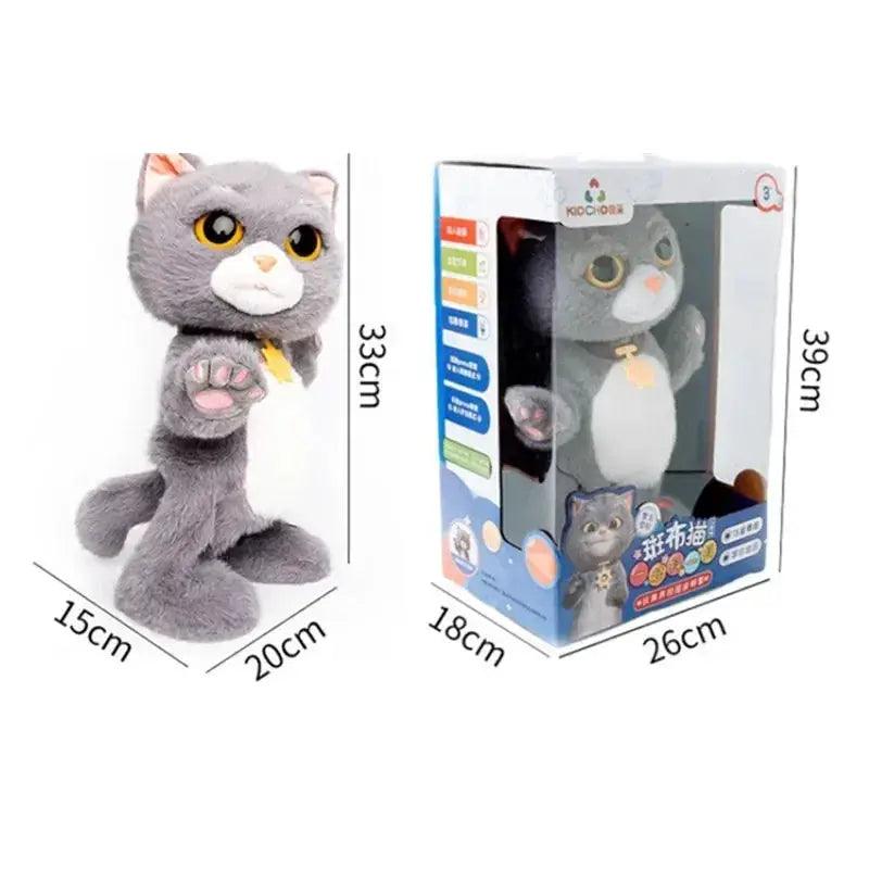 Robot Cat Toy Large Dancing Walking Talking Plush Pet - ToylandEU™