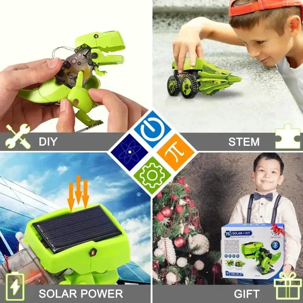 Solar Powered 3 In 1 Educational Robot Kit For Kids - ToylandEU™