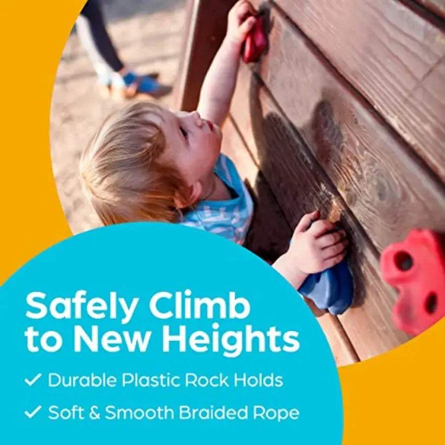 Rock Climbing Holds Kit With Mounting Hardware Ideal - ToylandEU™