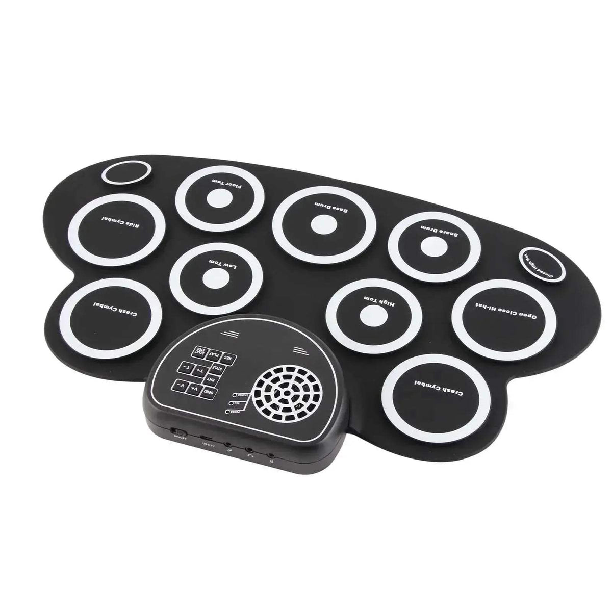 Roll Up Drum Set USB Speakers Rechargeable Kids - ToylandEU™