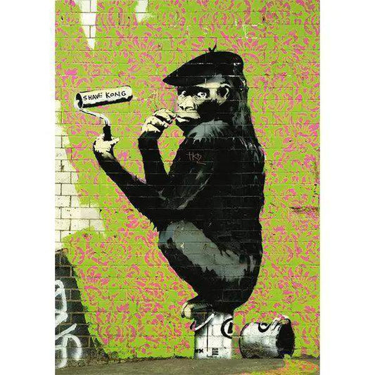 Banksy Roller Chimp 1000 Piece Jigsaw Puzzle Iconic - ToylandEU™