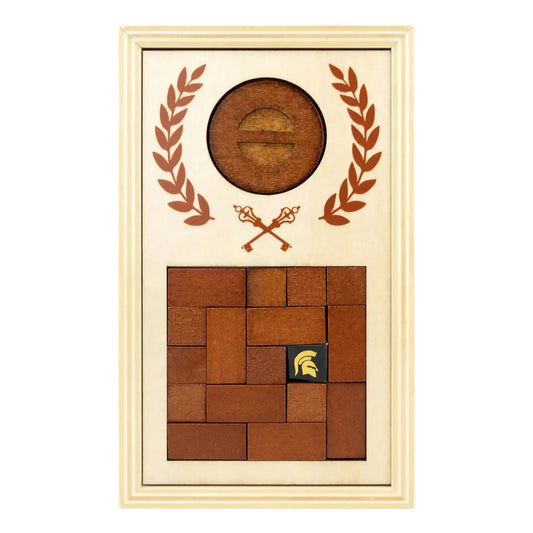 Roman Lock Box Puzzle Gift Box Hidden Cash Slot - ToylandEU™