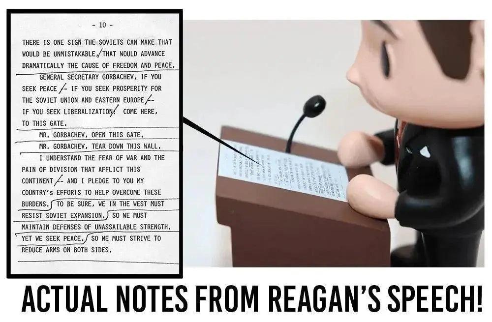 Ronald Reagan Pocket Patriot Mini Figure Limited - ToylandEU™