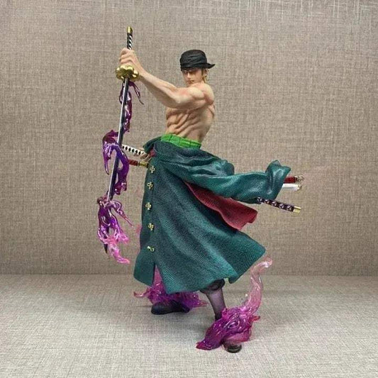 Roronoa Zoro One Piece Action Figure Interchangeable Heads - ToylandEU™
