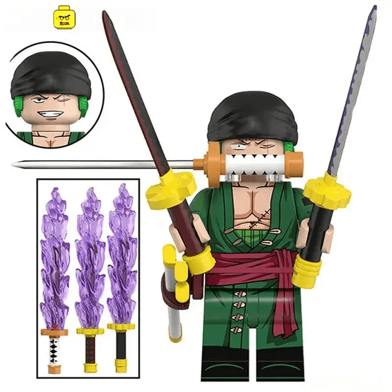 Roronoa Zoro LEGO Minifigure One Piece Display Ready - ToylandEU™