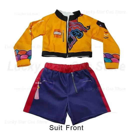 Rumi Kpop Demon Hunter Cosplay Costume Three Piece Set - ToylandEU