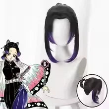 Anime Cosplay Costume | Kochou Shinobu Outfit | Top Pants Cloak | Adults Kids