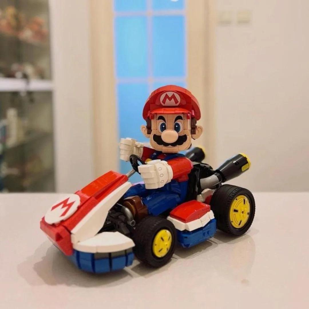 Educational Building Bricks Set | 1972 Pieces | Mario Kart Set | Model 72037