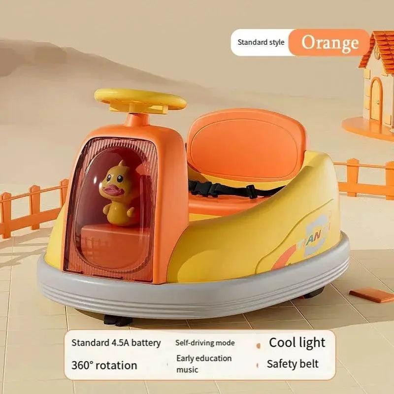 RC Kids Remote Control Electric Bumper Car - Drifting Rotating Kart for Indoor and Outdoor Fun - Safe Toy for Boys and Girls - ToylandEU