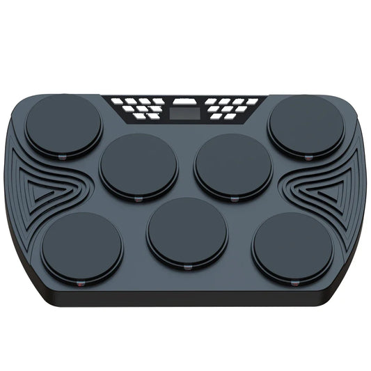 Portable USB Rechargeable Electronic Drum Set With 7 Pads