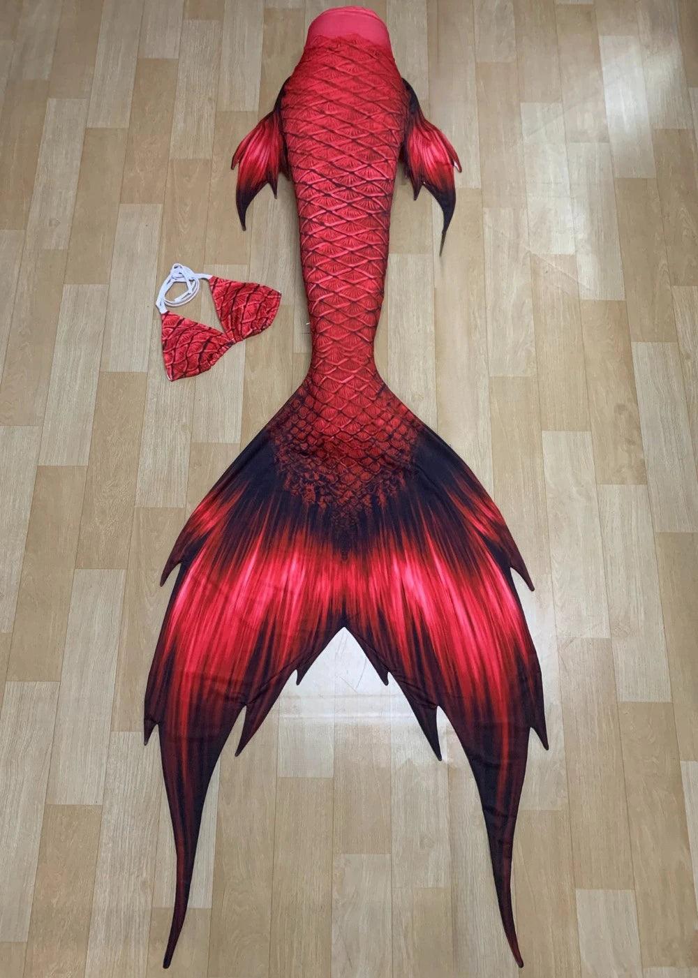 Mermaid Tail Costume | Color Black Pearl | Material Polyester Elastane | Unisex