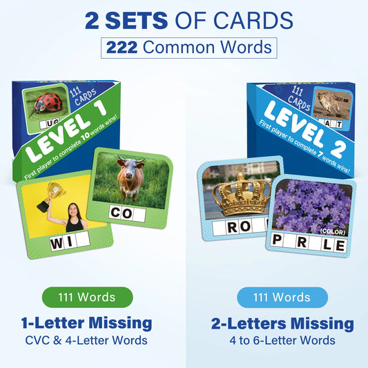 Spelling Games With 224 Flash Cards Boosting Early Literacy