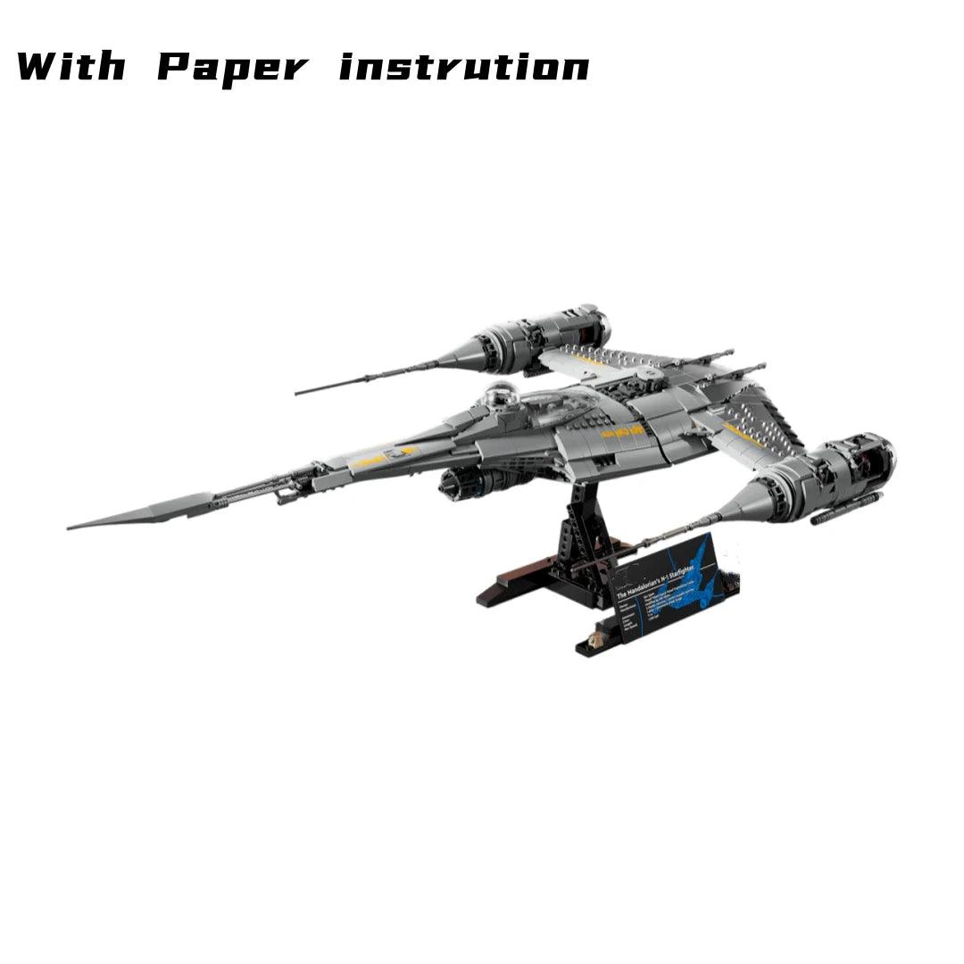 Building Block Set | 1809 Pieces | The Mandalorian N-1 Starfighter
