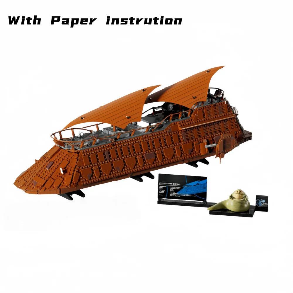 Star Wars Display Model | 3942 Pieces | Jabba's Sail Barge UCS | Star Wars