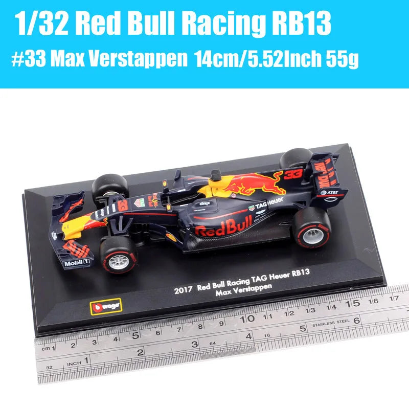 Diecast Race Car | 1:32 Scale | Red Bull Racing | 2017 F1 Model