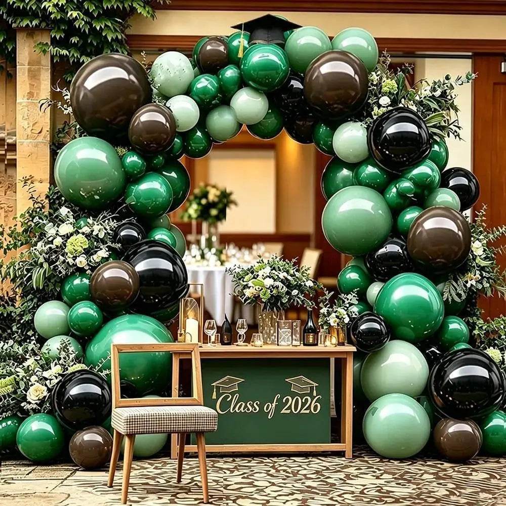 Balloon Garland | Double Stuffed Latex | Halloween Colors | Party Decor