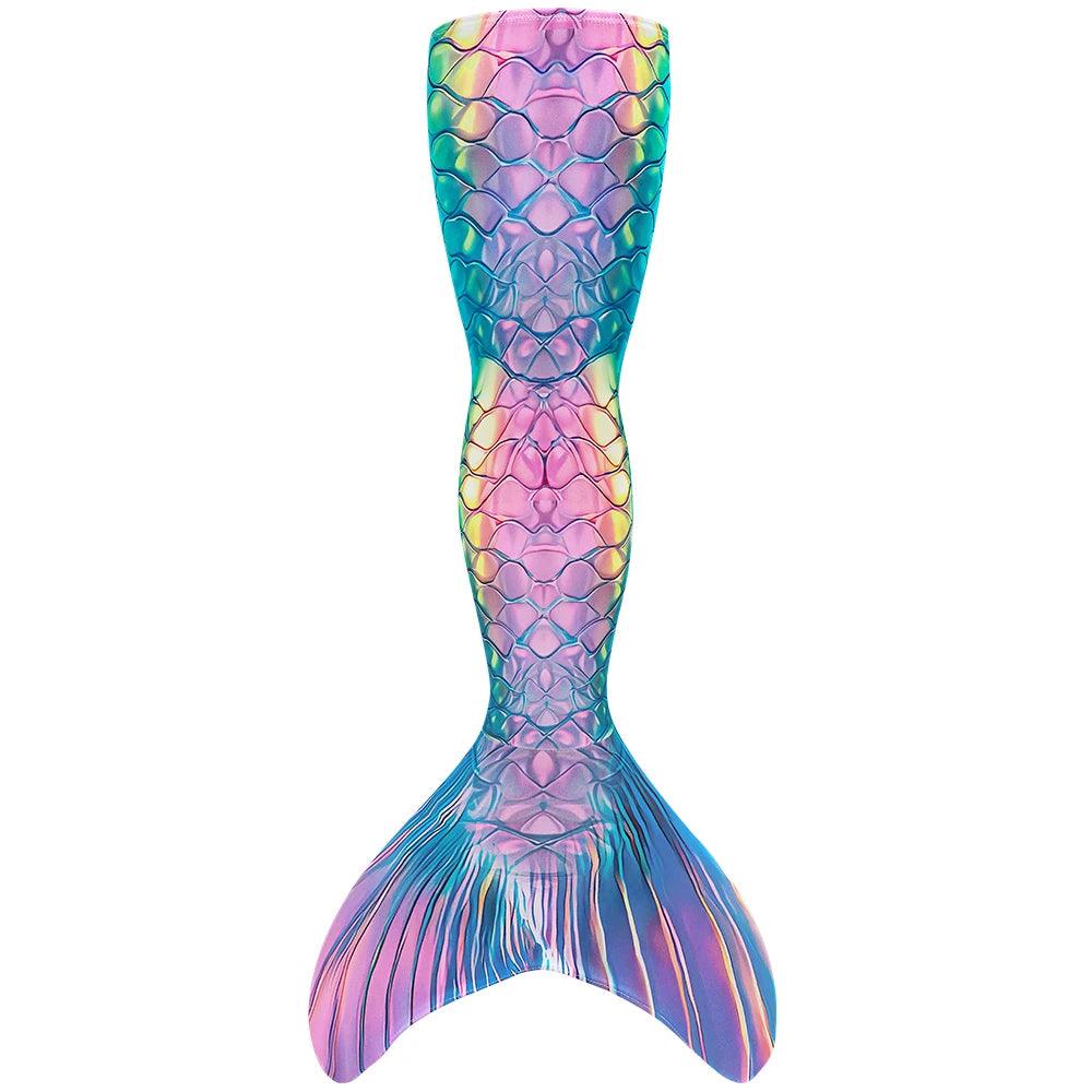 Girls One-Piece Mermaid Tail Swimsuit | Age 4-6Y | Polyester Elastane | 4-6Y