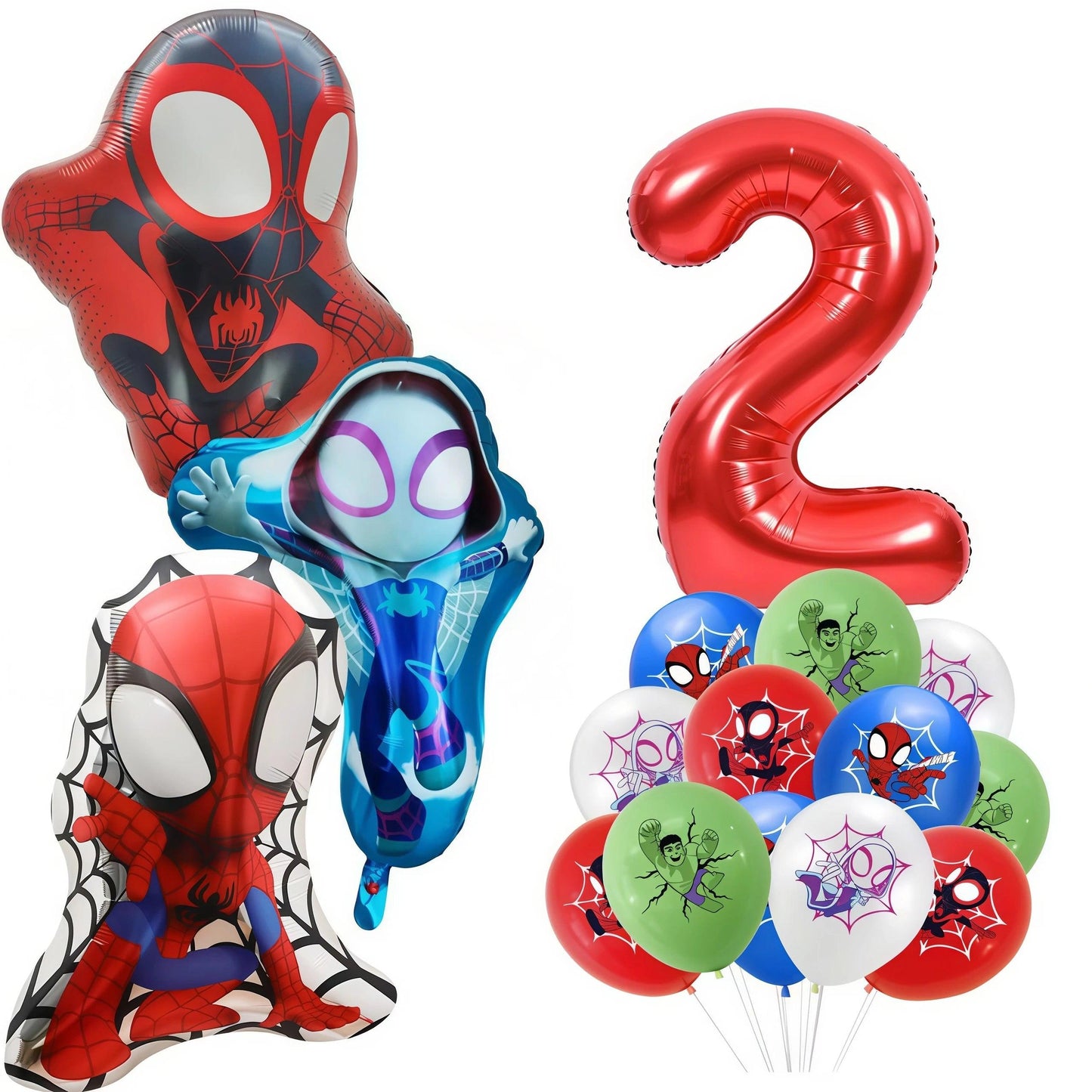 Spider Hero Party Decor | Set | Balloon Party Favors