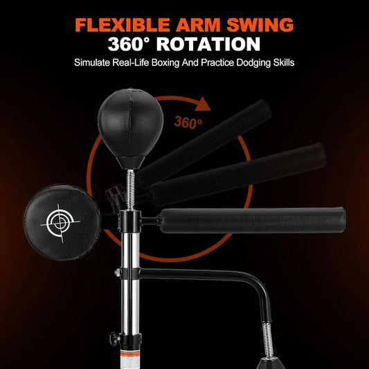 Adjustable Height Punching Bag With Boxing Stand For Training