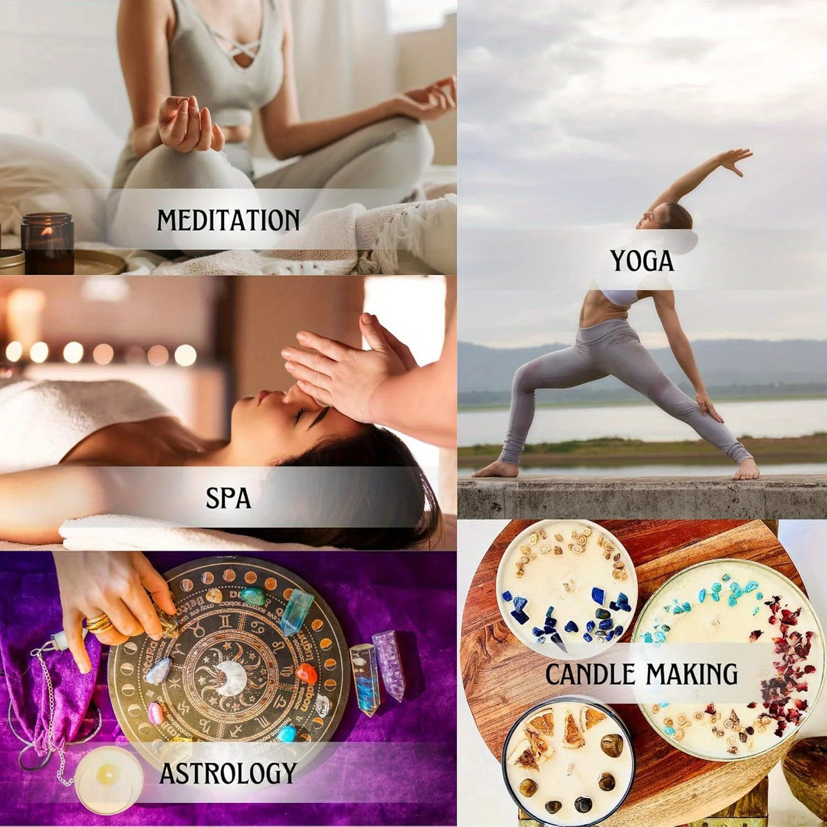 Advent Calendar | 2026 Healing Crystal Collection | 24 Natural Gemstones | Countdown Gift For Adults