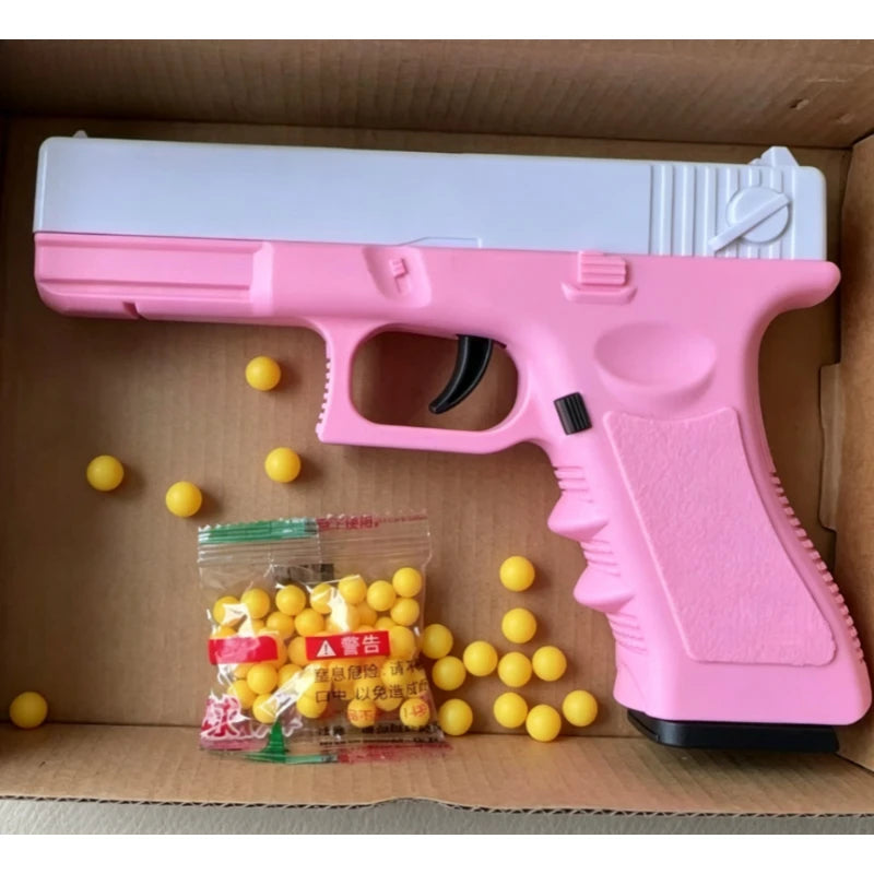 Soft Ball Toy Gun | Multi Purpose Role Playing Prop | 8mm Caliber