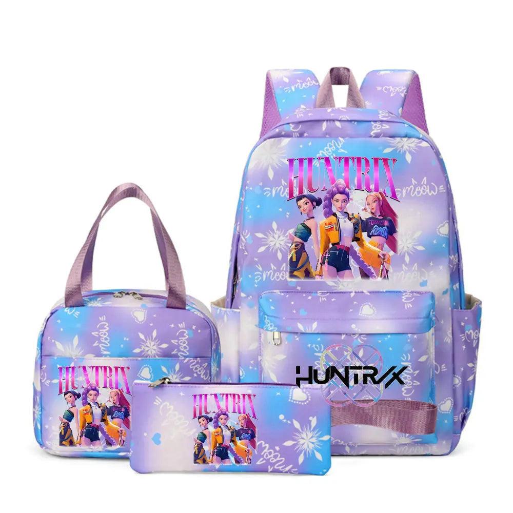 Backpack | Kpop Demon Hunters Print | 20-35 L Capacity | Unisex