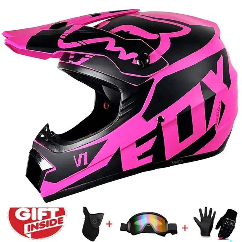 Kids Full Face Motorcycle Helmet With Enhanced Protection - ToylandEU