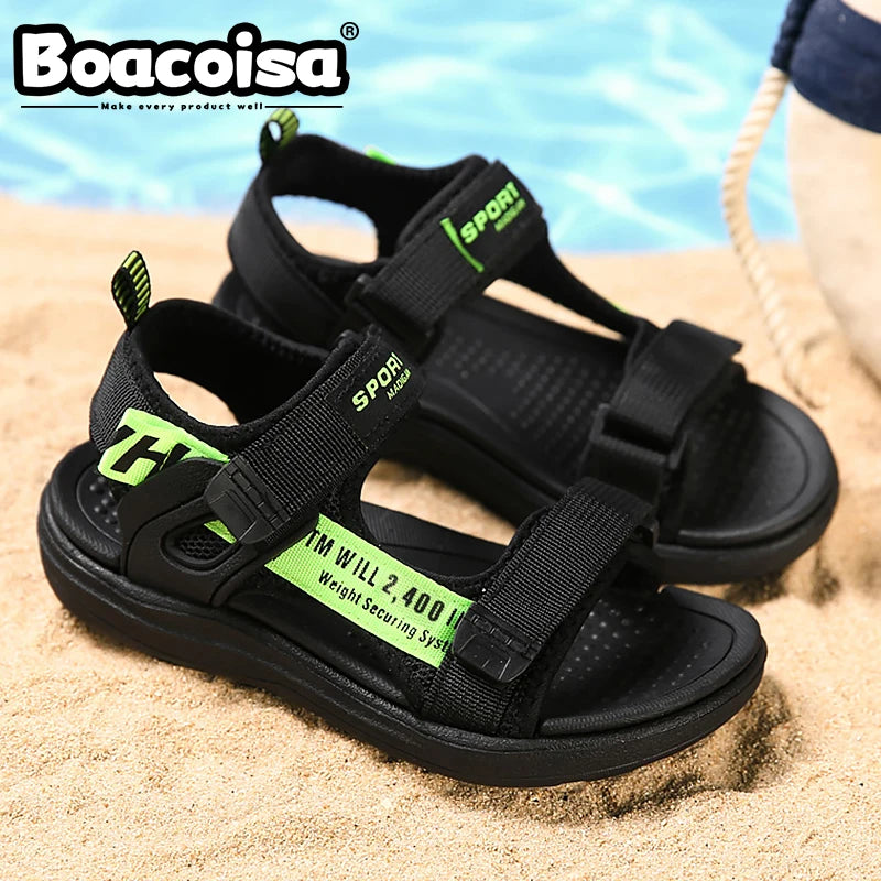 Kids Sandals | Open Toe | Hook and Loop Closure | Various Kids Sizes