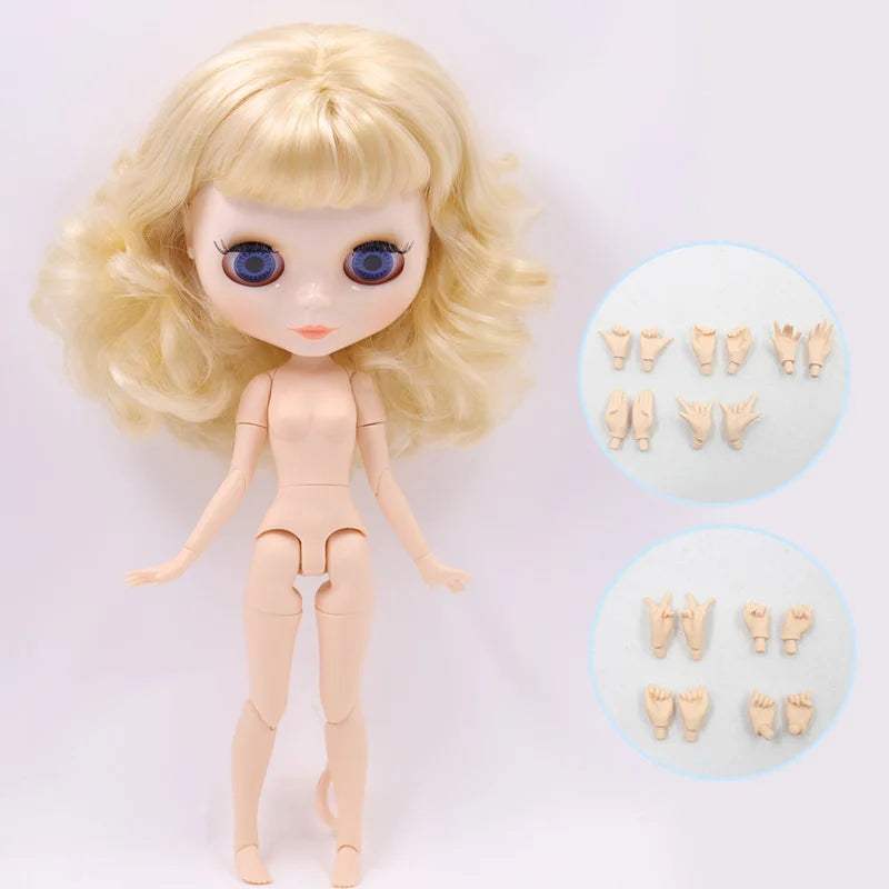 DBS Blyth Doll | 1/6 Scale White Skin | Articulated Ball Body | OB24 30cm