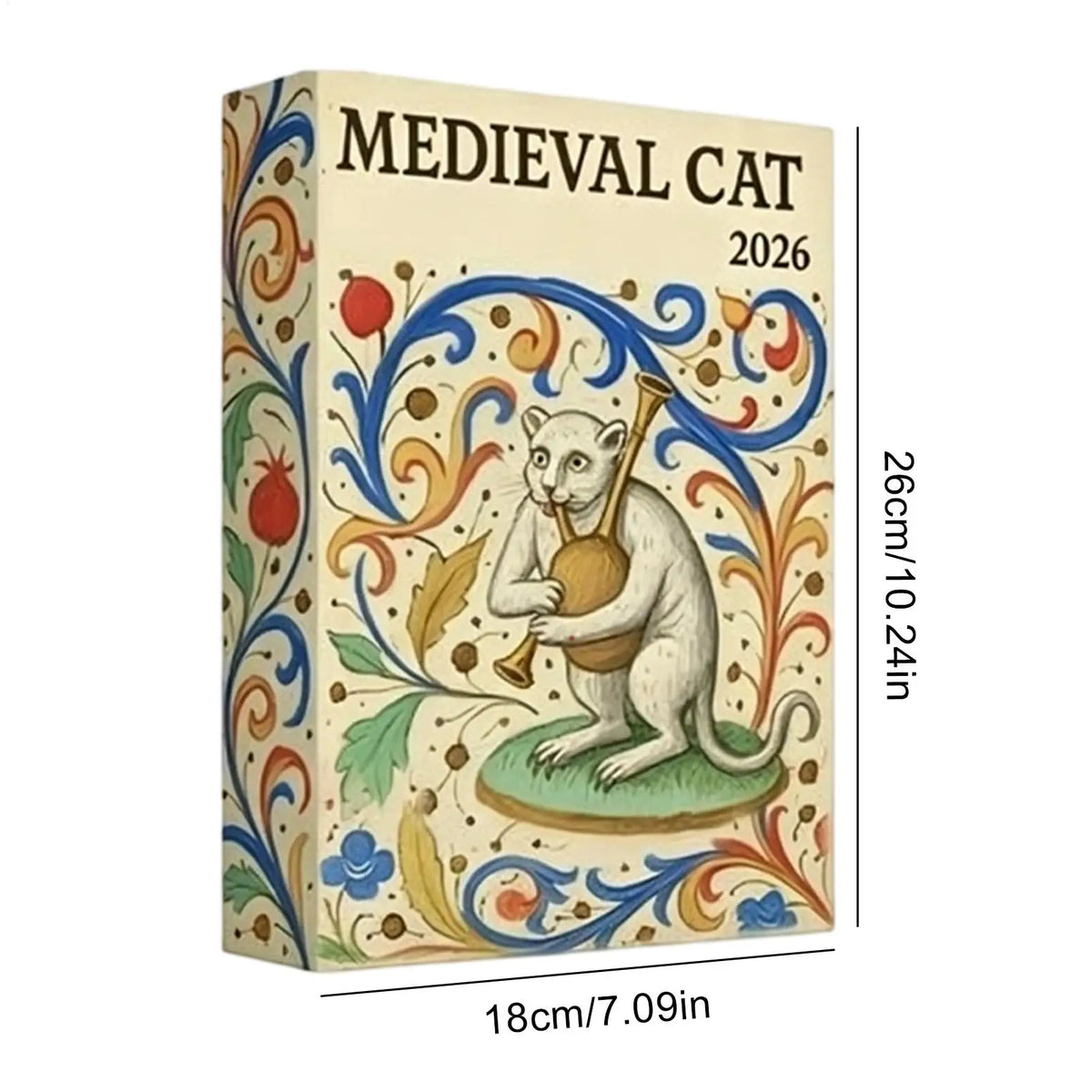 Advent Calendar | 2026 Medieval Cat Ornaments | 24 Day Countdown | Strange Cat Christmas Decor