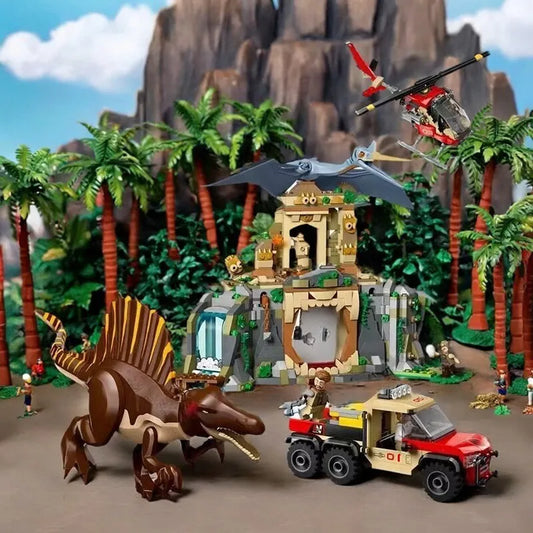 Dinosaur Building Blocks Air Mission Compatible Set 76976