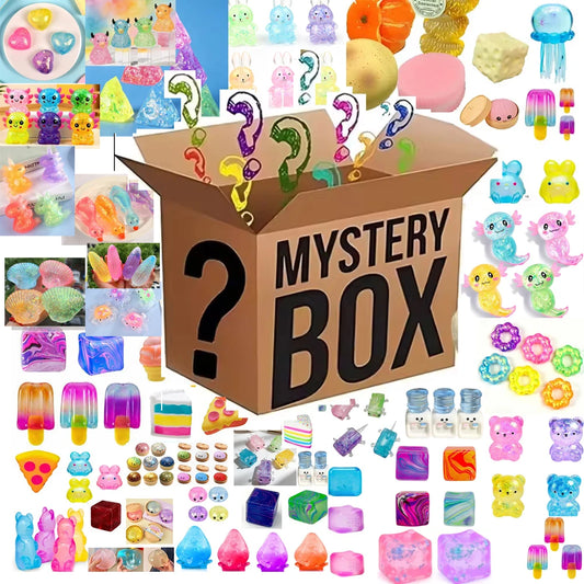 Fidget Squishy Blind Box | Food and Foot Designs | Mochi Squeeze Toys