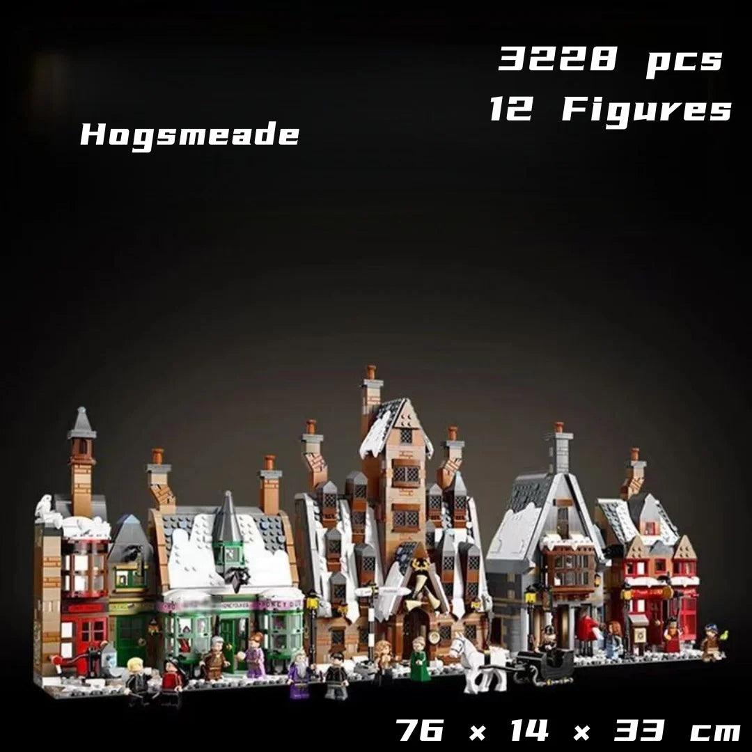 Building Blocks Set | 3228-Piece Hogsmeade Village | Compatible Bricks