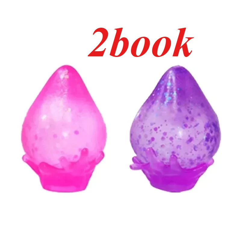 Squishy Toy | Slow Rebound | Glitter Gel Fill | Adult Focus Aid