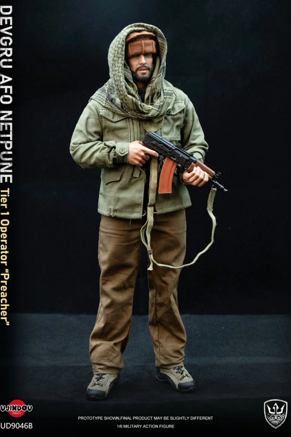 Action Figure Accessory Set | 1/6 Scale | Sea God Squad Pastor | 12 Inch