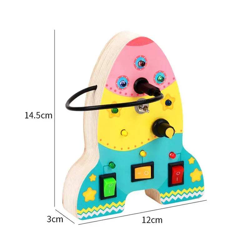 Montessori Busy Board Sensory Educational Toy For Travel - ToylandEU