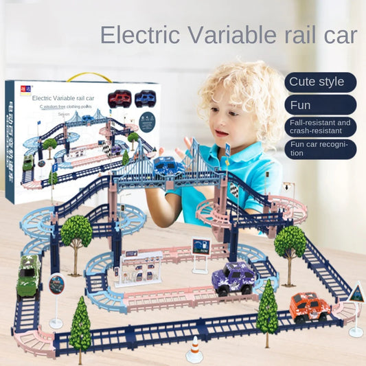 Electric Train Toy for Parent Child Educational Fun