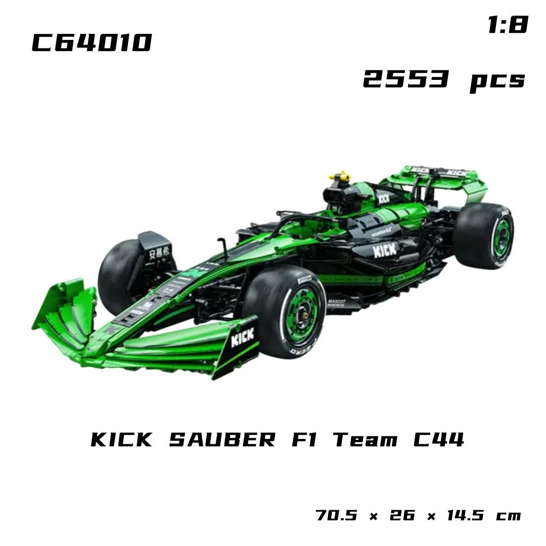 Bricks Building Blocks | 2553 Pieces | Sauber F1 C44 Model | Teen Birthday Gift