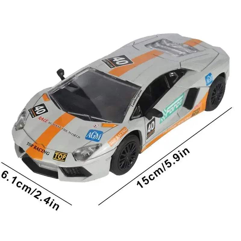 Slot Car Set 1/32 Scale With Police Cars And Tracks - ToylandEU