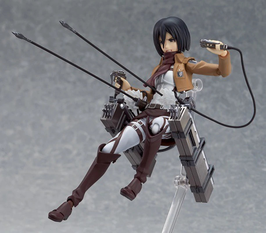 Anime Figure | Mikasa Ackerman | Attack on Titan PVC Figure | 19 cm