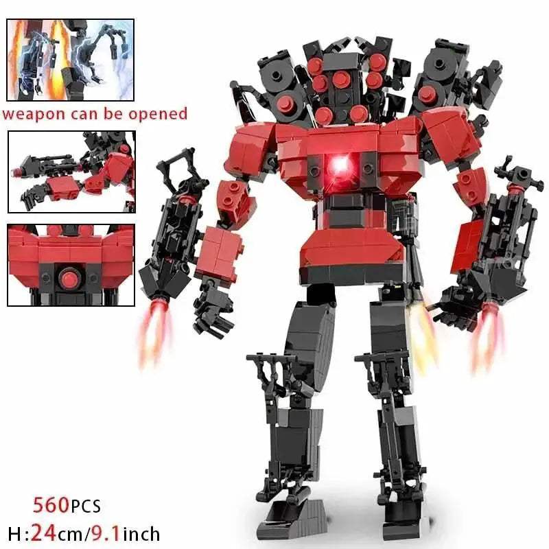 High Quality Building Block Set with Moc Skibidi Toilet Characters for Kids and Collectors - ToylandEU