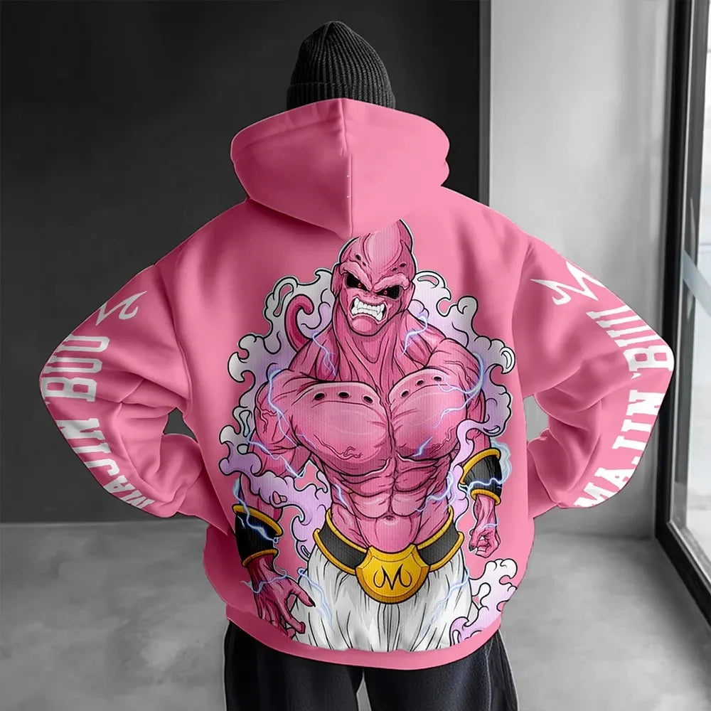 Dragon Ball Hoodie | 100 Cotton | Oversized Fit | Unisex Adult Youth