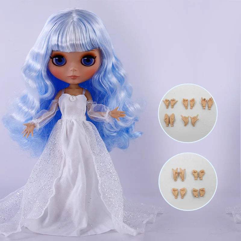 BJD Doll | 1/6 Jointed Body | Tan Skin Matte Face | 30cm