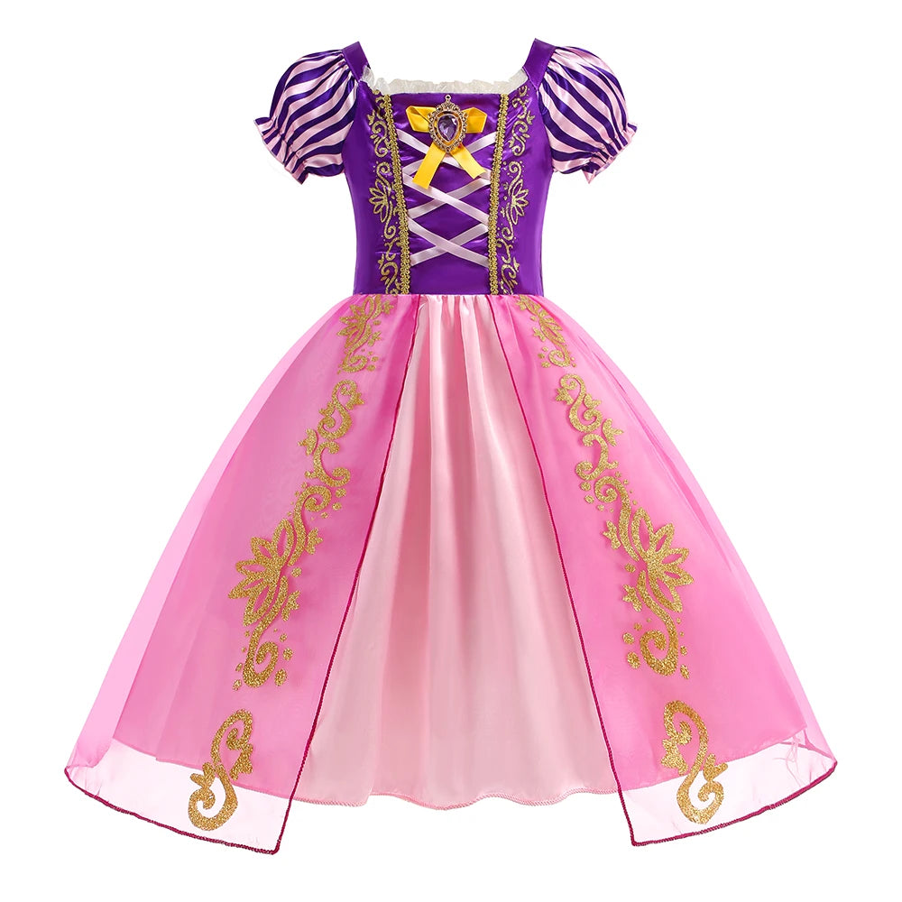 Girls Halloween Costume | Annabelle Design | Midcalf White Dress | Sizes 2T To 10T